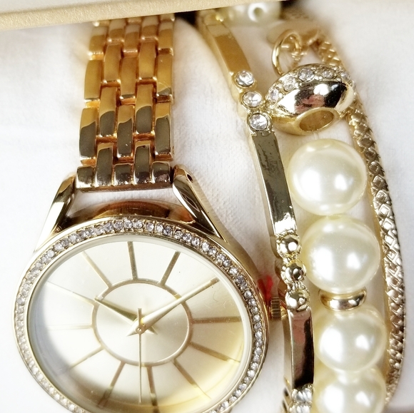 Charter Club Watch & Bangle Bracelet Set NWT - Picture 7 of 11